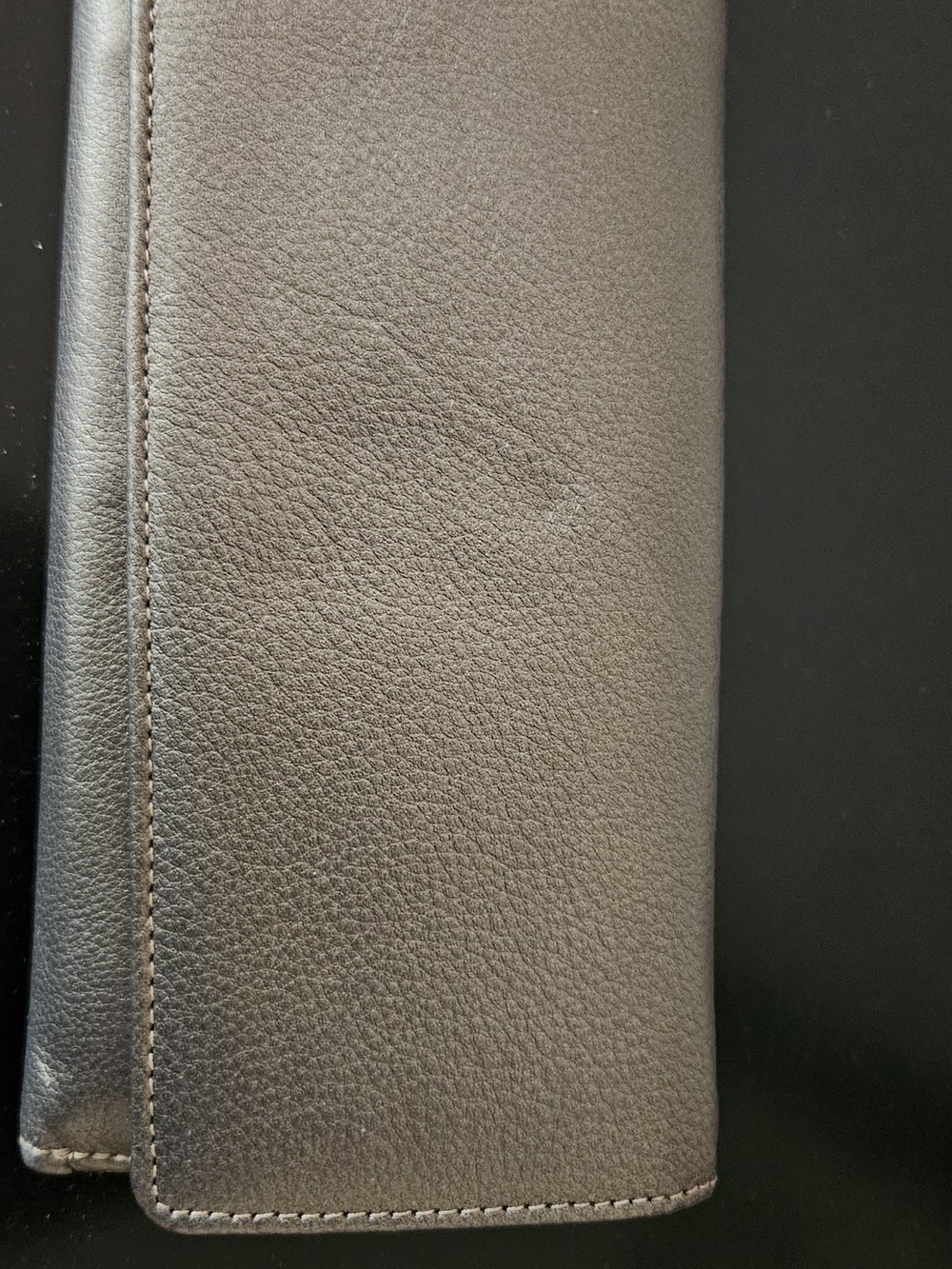 Sophia Visconti Brown Leather Long Wallet